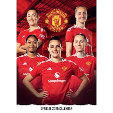 Manchester United Fc - 2025 Womens A3 Calendar