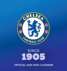 Chelsea Fc  - 2025 Desk Easel Calendar