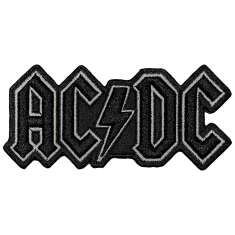 Ac/Dc - Black Logo Woven Patch