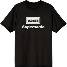 Oasis - Supersonic Title Uni Bl T-Shirt