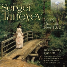 Rasumowsky Quartet - Taneyev: String Quartets Nos. 1 & 4