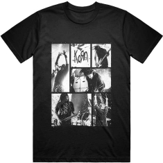 Korn - Blocks Uni Bl T-Shirt