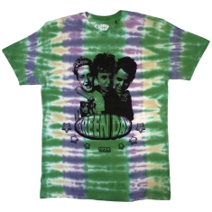 Green Day - Trio Uni Green Dip-Dye T-Shirt